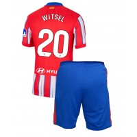 Dres Atletico Madrid Axel Witsel #20 Domáci pre deti 2024-25 Krátky Rukáv (+ trenírky)